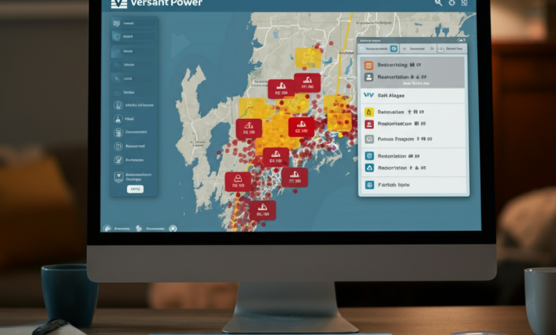 versant power outage map